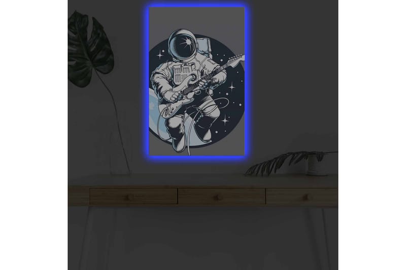 Väggdekor LED-belysning Canvas Målning - Inredning - Tavlor & konst - Canvastavlor