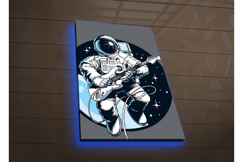 Väggdekor LED-belysning Canvas Målning - Inredning - Tavlor & konst - Canvastavlor
