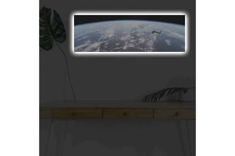 Väggdekor LED-belysning Canvas Målning - Inredning - Tavlor & konst - Canvastavlor