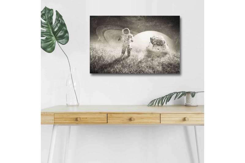 Väggdekor LED-belysning Canvas Målning - Inredning - Tavlor & konst - Canvastavlor