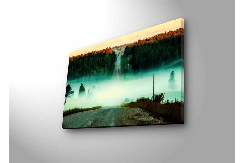 Väggdekor LED-belysning Canvas Målning - Inredning - Tavlor & konst - Canvastavlor