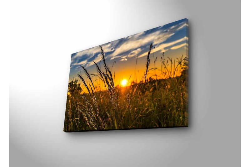 Väggdekor LED-belysning Canvas Målning - Inredning - Tavlor & konst - Canvastavlor