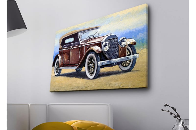 Väggdekor LED-belysning Canvas Målning - Inredning - Tavlor & konst - Canvastavlor