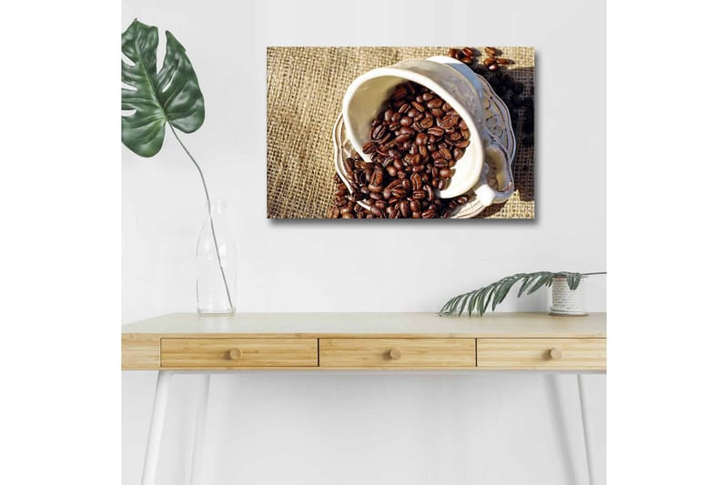 Väggdekor LED-belysning Canvas Målning - Inredning - Tavlor & konst - Canvastavlor