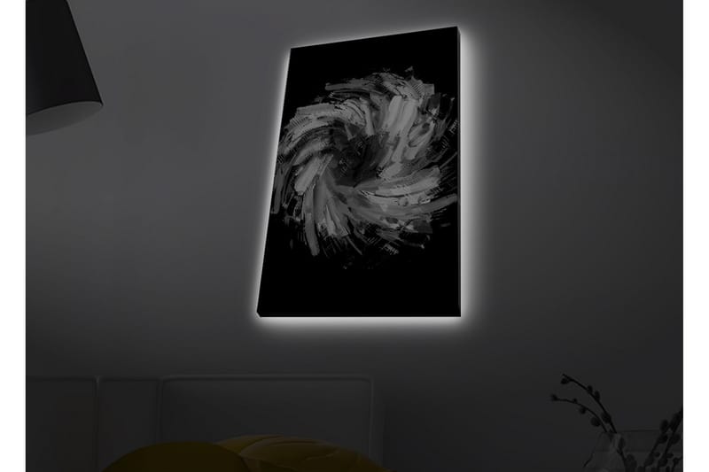 Väggdekor LED-belysning Canvas Målning - Inredning - Tavlor & konst - Canvastavlor