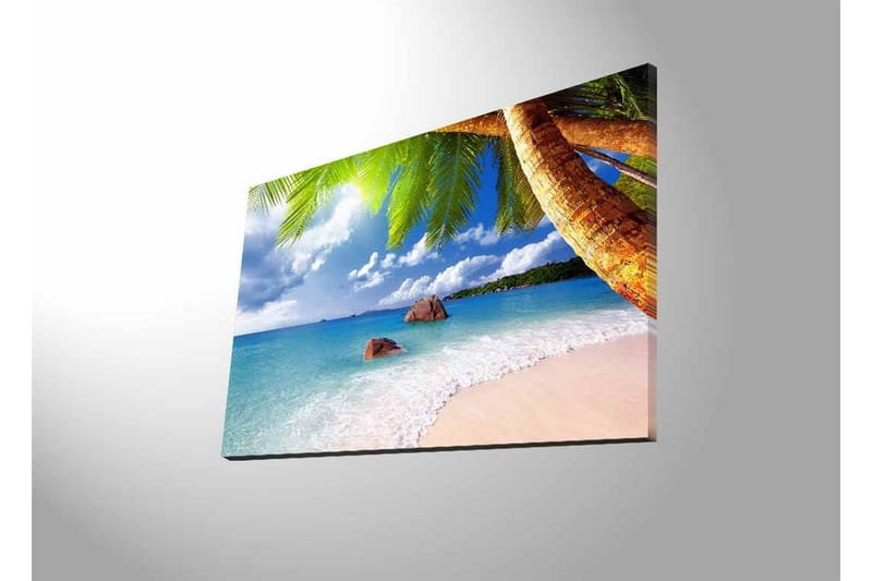 Väggdekor LED-belysning Canvas Målning - Inredning - Tavlor & konst - Canvastavlor