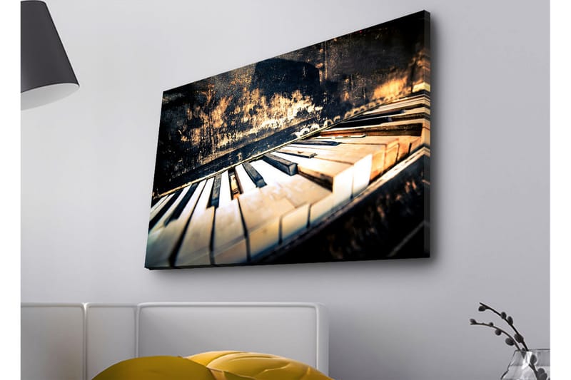 Väggdekor LED-belysning Canvas Målning - Inredning - Tavlor & konst - Canvastavlor