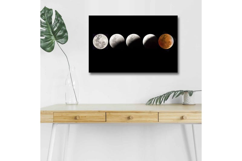 Väggdekor LED-belysning Canvas Målning - Inredning - Tavlor & konst - Canvastavlor