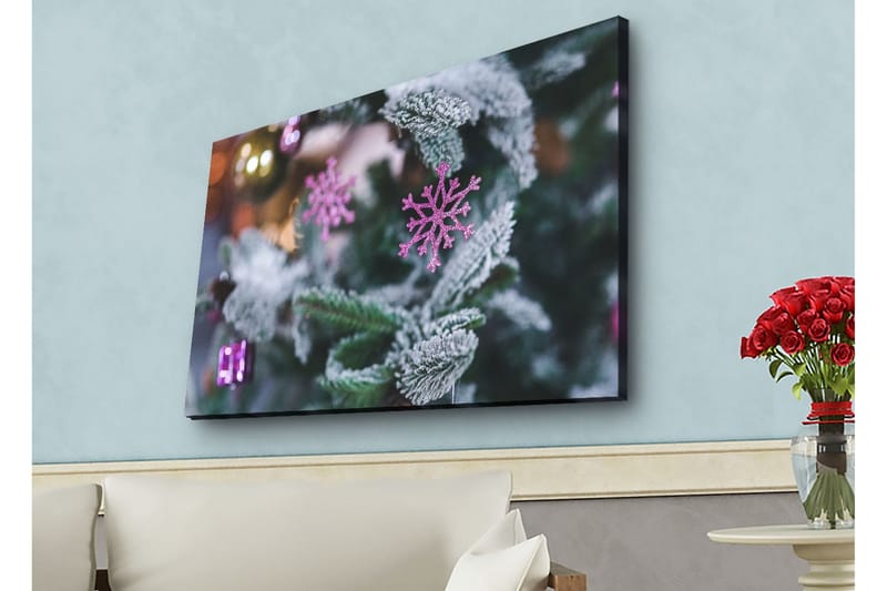 Väggdekor LED-belysning Canvas Målning - Inredning - Tavlor & konst - Canvastavlor