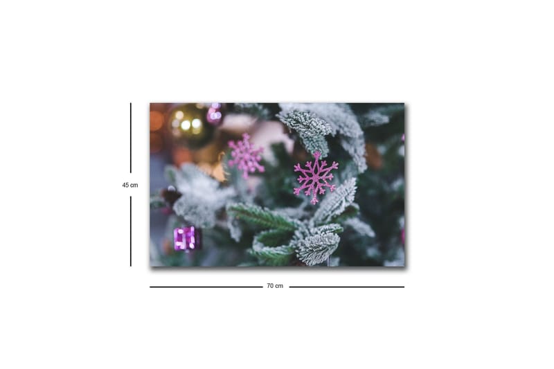 Väggdekor LED-belysning Canvas Målning - Inredning - Tavlor & konst - Canvastavlor