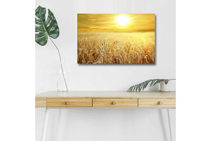 Väggdekor LED-belysning Canvas Målning - Inredning - Tavlor & konst - Canvastavlor
