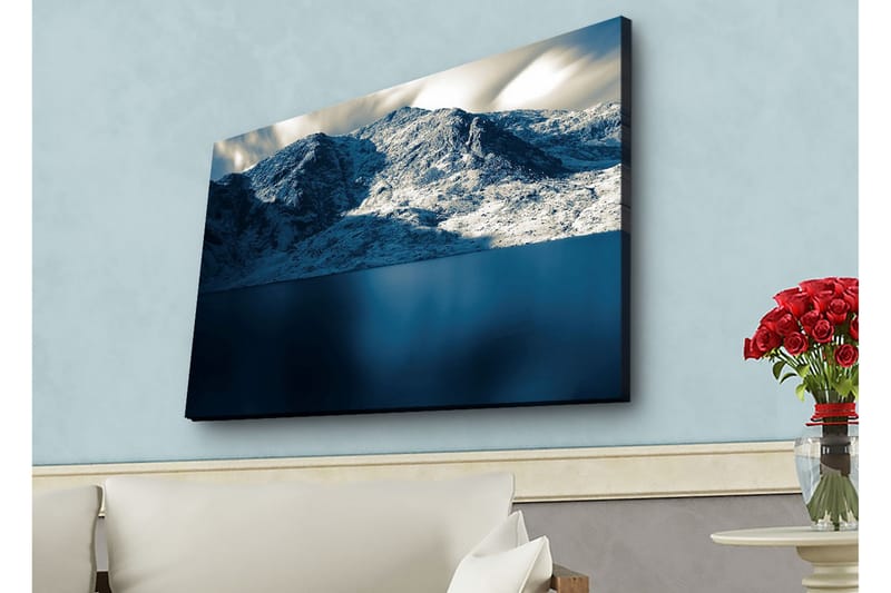 Väggdekor LED-belysning Canvas Målning - Inredning - Tavlor & konst - Canvastavlor