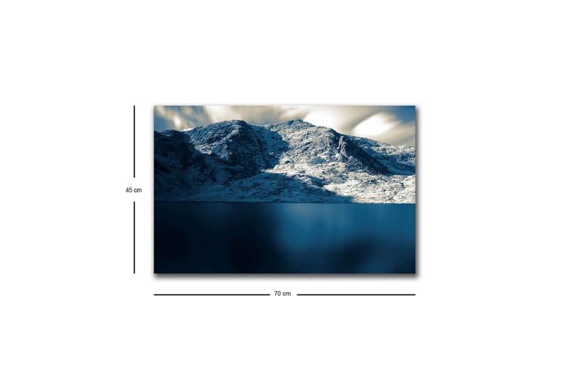 Väggdekor LED-belysning Canvas Målning - Inredning - Tavlor & konst - Canvastavlor