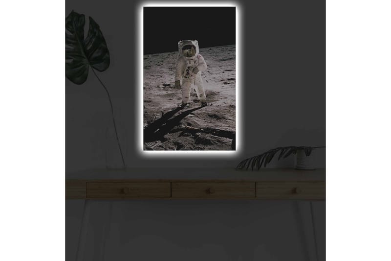 Väggdekor LED-belysning Canvas Målning - Inredning - Tavlor & konst - Canvastavlor