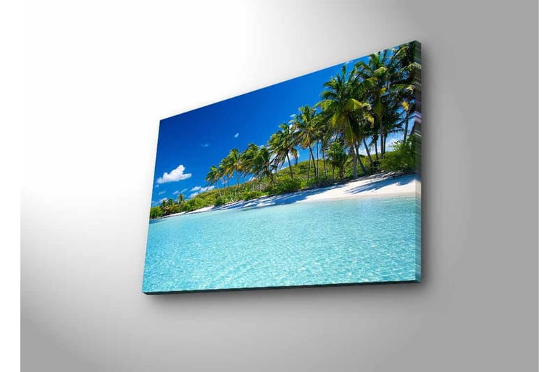 Väggdekor LED-belysning Canvas Målning - Inredning - Tavlor & konst - Canvastavlor
