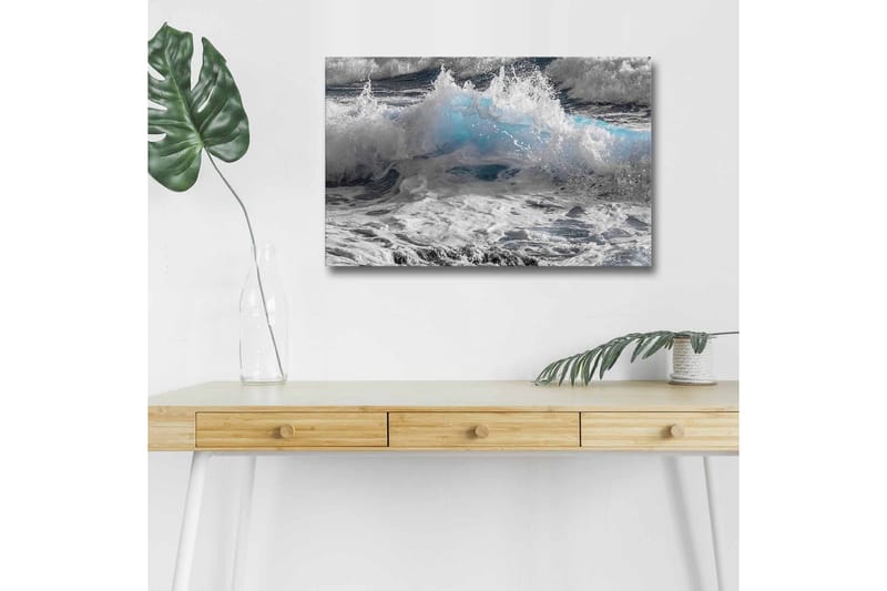 Väggdekor LED-belysning Canvas Målning - Inredning - Tavlor & konst - Canvastavlor