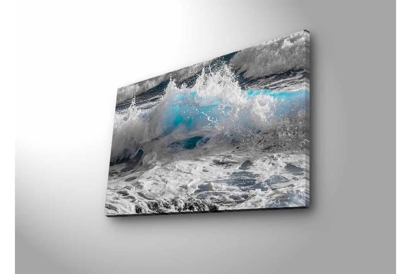 Väggdekor LED-belysning Canvas Målning - Inredning - Tavlor & konst - Canvastavlor