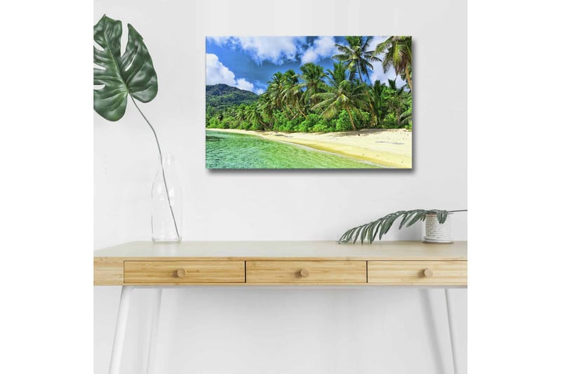 Väggdekor LED-belysning Canvas Målning - Inredning - Tavlor & konst - Canvastavlor