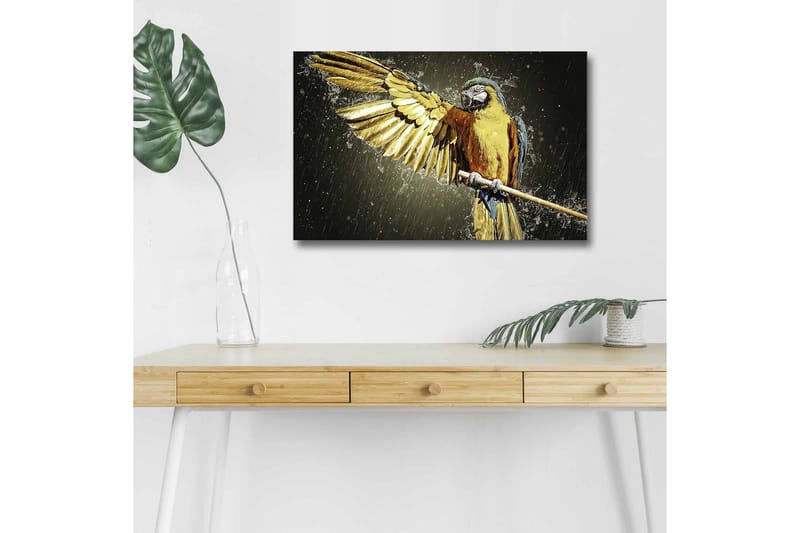 Väggdekor LED-belysning Canvas Målning - Inredning - Tavlor & konst - Canvastavlor