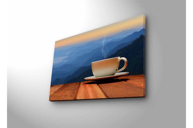 Väggdekor LED-belysning Canvas Målning - Inredning - Tavlor & konst - Canvastavlor