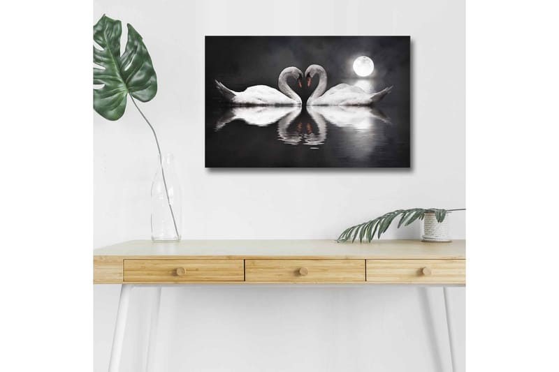 Väggdekor LED-belysning Canvas Målning - Inredning - Tavlor & konst - Canvastavlor