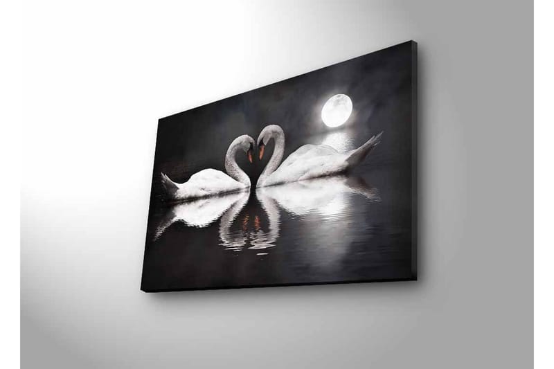 Väggdekor LED-belysning Canvas Målning - Inredning - Tavlor & konst - Canvastavlor