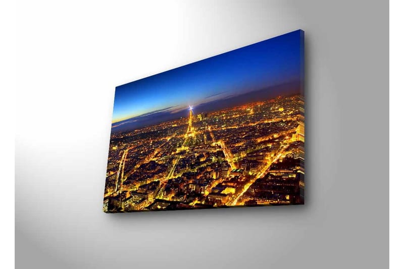 Väggdekor LED-belysning Canvas Målning - Inredning - Tavlor & konst - Canvastavlor