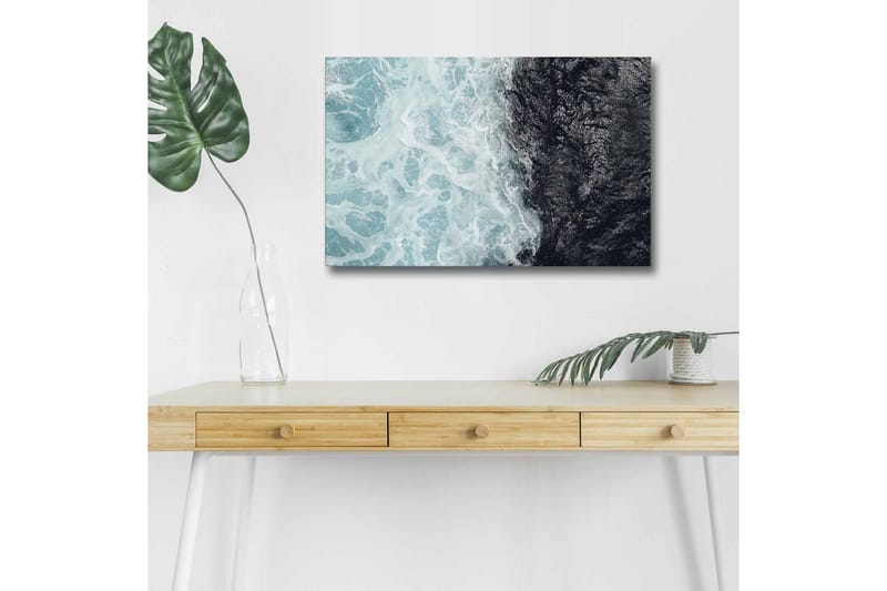 Väggdekor LED-belysning Canvas Målning - Inredning - Tavlor & konst - Canvastavlor