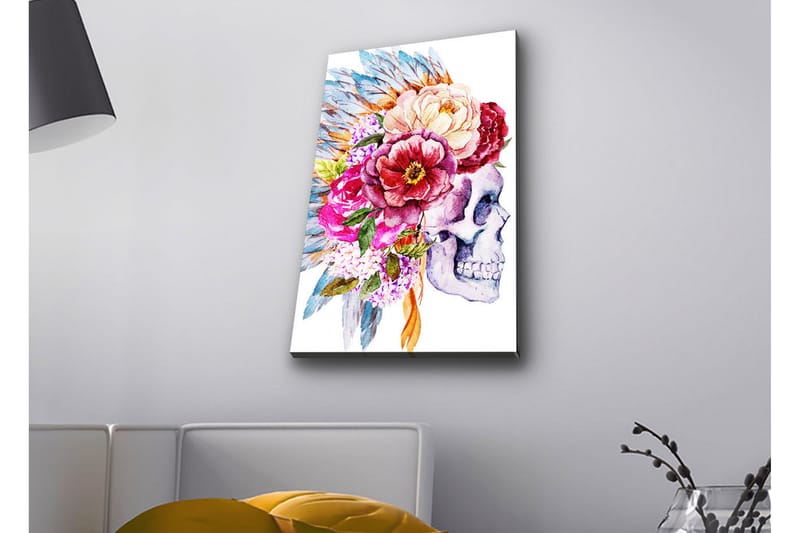 Väggdekor LED-belysning Canvas Målning - Inredning - Tavlor & konst - Canvastavlor