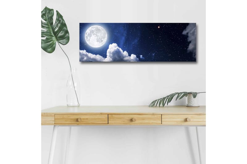 Väggdekor LED-belysning Canvas Målning - Inredning - Tavlor & konst - Canvastavlor
