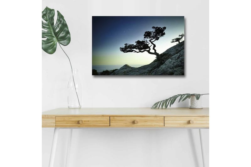 Väggdekor LED-belysning Canvas Målning - Inredning - Tavlor & konst - Canvastavlor