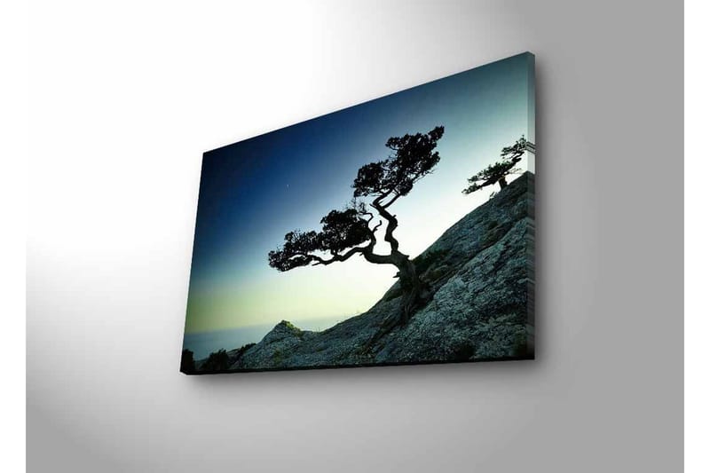 Väggdekor LED-belysning Canvas Målning - Inredning - Tavlor & konst - Canvastavlor