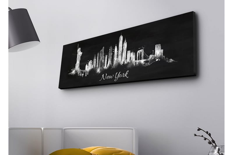 Väggdekor LED-belysning Canvas Målning - Inredning - Tavlor & konst - Canvastavlor