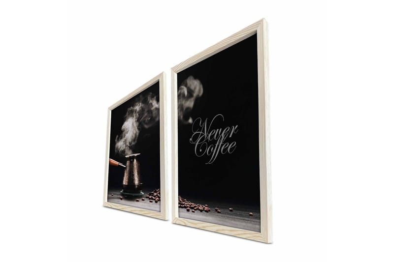 Väggdekor MDF Målning 2 Delar - Inredning - Tavlor & konst - Canvastavlor