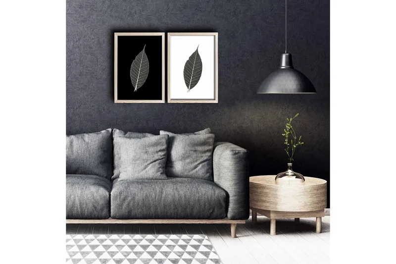 Väggdekor MDF Målning 2 Delar, undefined