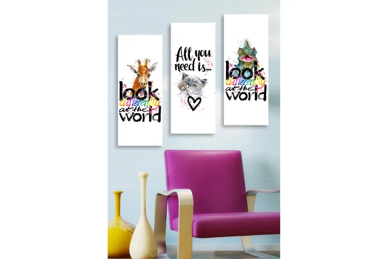 Väggdekor MDF Målning, undefined