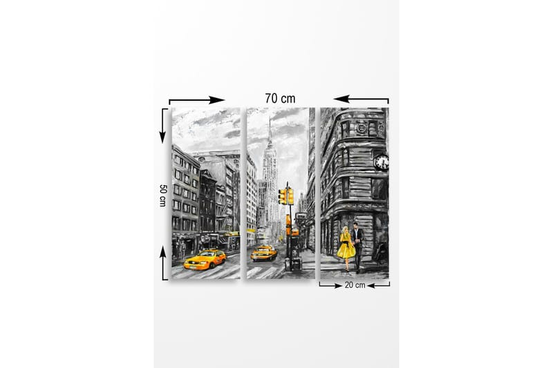 Väggdekor MDF Målning - Inredning - Tavlor & konst - Canvastavlor