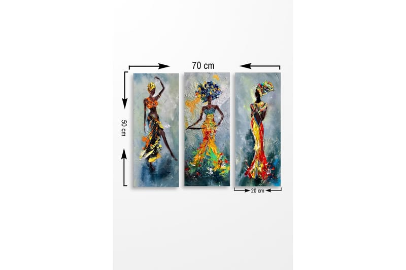 Väggdekor MDF Målning - Inredning - Tavlor & konst - Canvastavlor