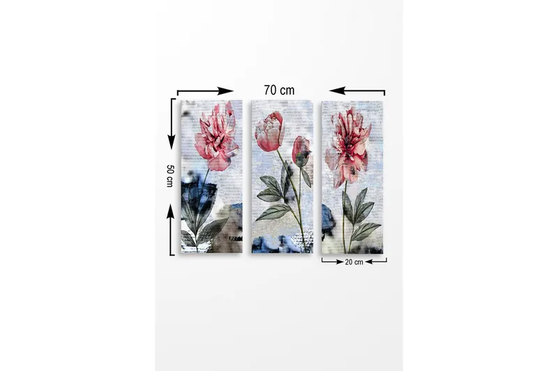 Väggdekor MDF Målning - Inredning - Tavlor & konst - Canvastavlor