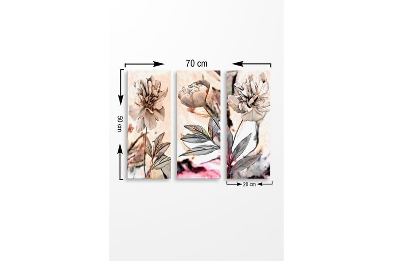 Väggdekor MDF Målning - Inredning - Tavlor & konst - Canvastavlor