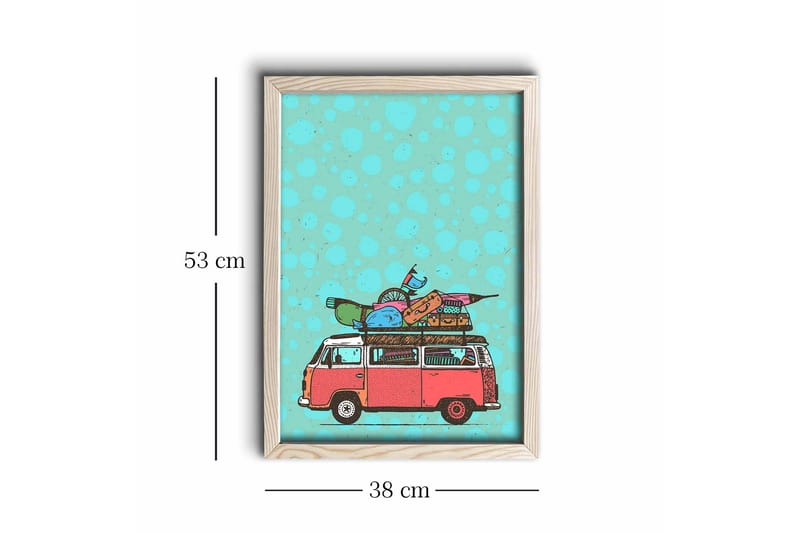 Väggdekor MDF Målning - Inredning - Tavlor & konst - Canvastavlor