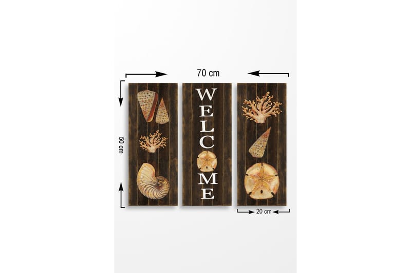 Väggdekor MDF Målning - Inredning - Tavlor & konst - Canvastavlor