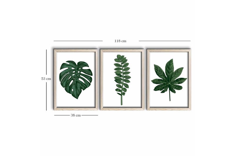 Väggdekor MDF Målning - Inredning - Tavlor & konst - Canvastavlor