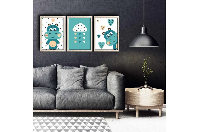 Väggdekor MDF Målning, undefined