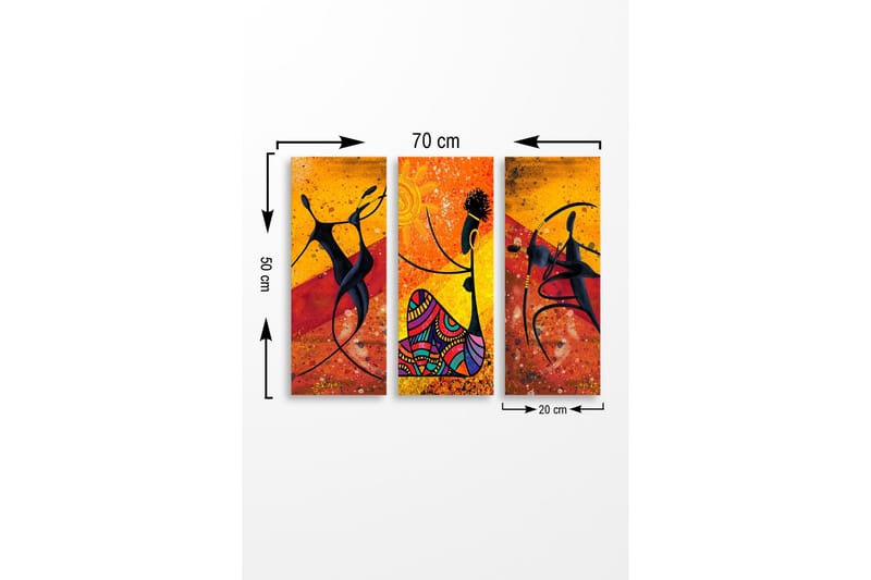 Väggdekor MDF Målning - Inredning - Tavlor & konst - Canvastavlor