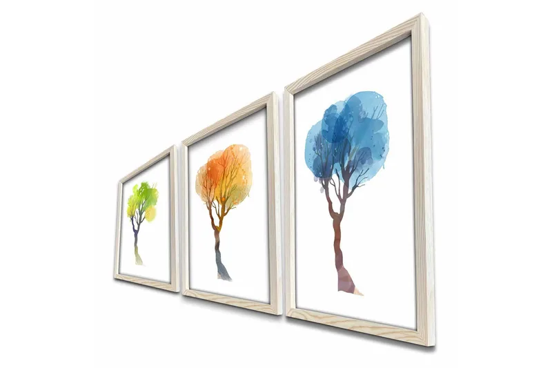 Väggdekor MDF Målning - Inredning - Tavlor & konst - Canvastavlor