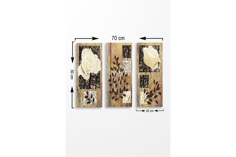 Väggdekor MDF Målning - Inredning - Tavlor & konst - Canvastavlor