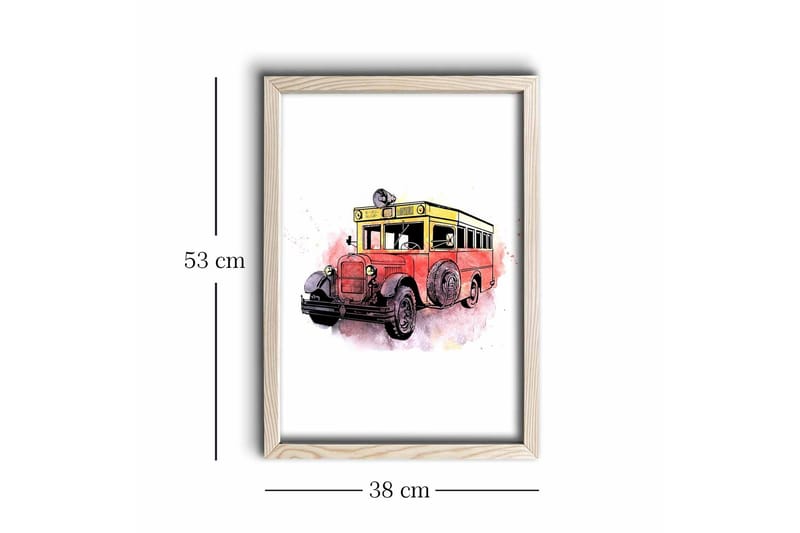 Väggdekor MDF Målning - Inredning - Tavlor & konst - Canvastavlor