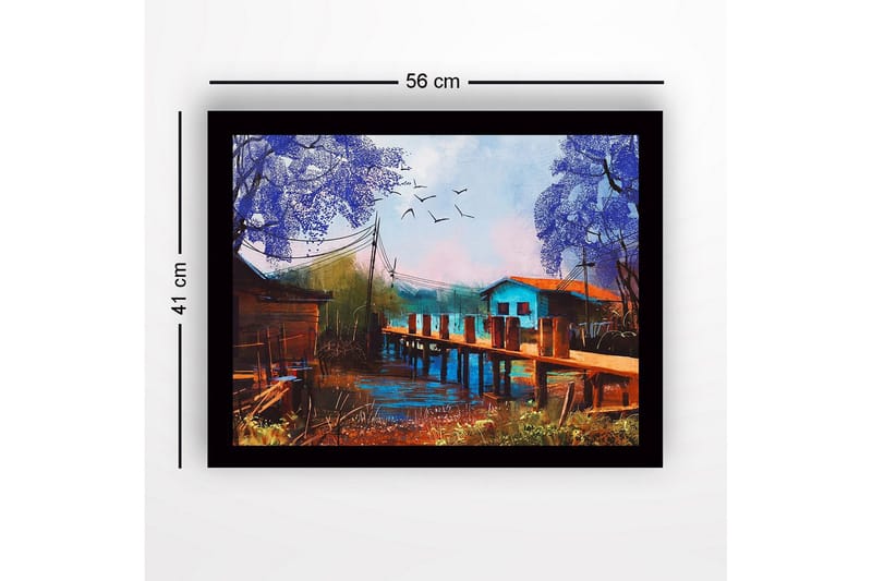 Väggdekor MDF Målning - Inredning - Tavlor & konst - Canvastavlor