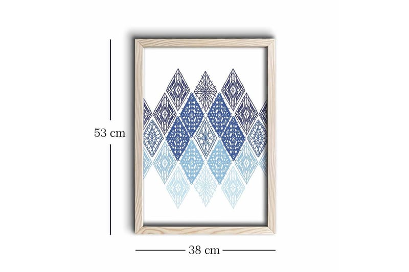 Väggdekor MDF Målning - Inredning - Tavlor & konst - Canvastavlor